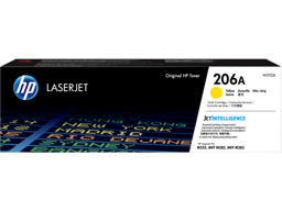HP 206A Yellow Original LaserJet Toner Cartridge (W2112A)