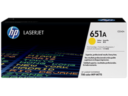 HP 651A Yellow Original LaserJet Toner Cartridge (CE342A)