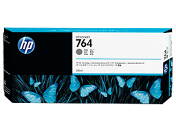 HP 764 300-ml Gray DesignJet Ink Cartridge (C1Q18A)