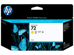 HP 72 130-ml Yellow DesignJet Ink Cartridge(C9373A)